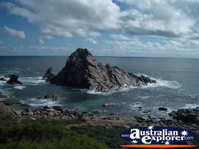 Leeuwin Naturaliste National Park Sugarloaf Rock . . . CLICK TO VIEW ALL CAPE LEEUWIN-NATURALISTE NP POSTCARDS