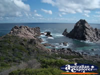 View of Leeuwin Naturaliste National Park Sugarloaf Rock . . . CLICK TO ENLARGE