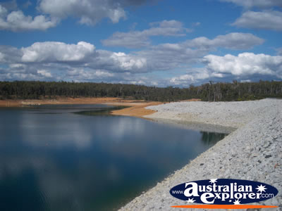 North Dandalup Dam Pebbled Beach . . . VIEW ALL NORTH DANDALUP DAM PHOTOGRAPHS