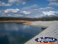North Dandalup Dam Pebbled Beach . . . CLICK TO ENLARGE