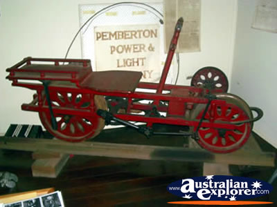 Pemberton Visitor Centre Pioneer Museum Centre . . . CLICK TO VIEW ALL PEMBERTON POSTCARDS