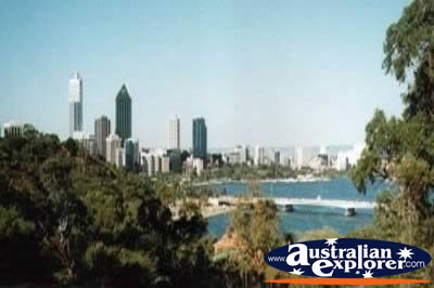 Perth - View of the city.