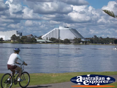 Perth Burswood Casino View from Across the Water . . . VIEW ALL PERTH (CASINO) PHOTOGRAPHS