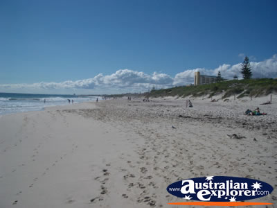 Perth Cottesloe Beach Towards Swanbourne Beach . . . CLICK TO VIEW ALL PERTH BEACHES POSTCARDS