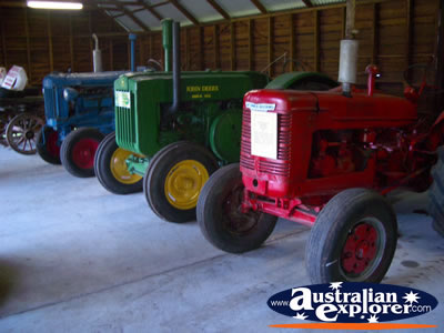 Pinjarra Visitor Centre Roger May Museum with Farm Machinery . . . VIEW ALL PINJARRA PHOTOGRAPHS