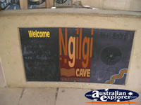 Yallingup Ngilgi Cave Welcome Sign . . . CLICK TO ENLARGE