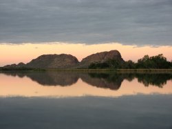 Mirror Image On Lake Kununurra