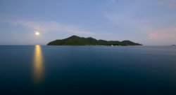 Dunk Island Under Moonlight, Cairns Nrth Qld