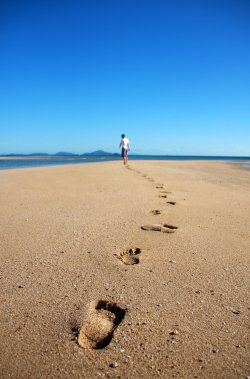 Footprints In The Sand