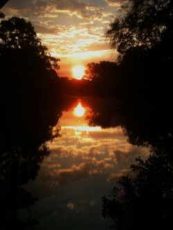 Sunset Over Elimbah Creek 