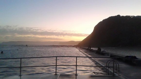 Sunset At Newcastle Beach