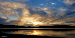 Sunset Over Mummaga Lake, Dalmeny,nsw