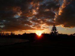 Sunset Through The Gap