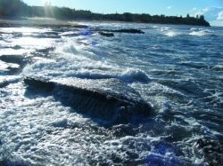 Water On The Rocks
