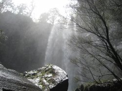 Overflowing Queen Mary Falls