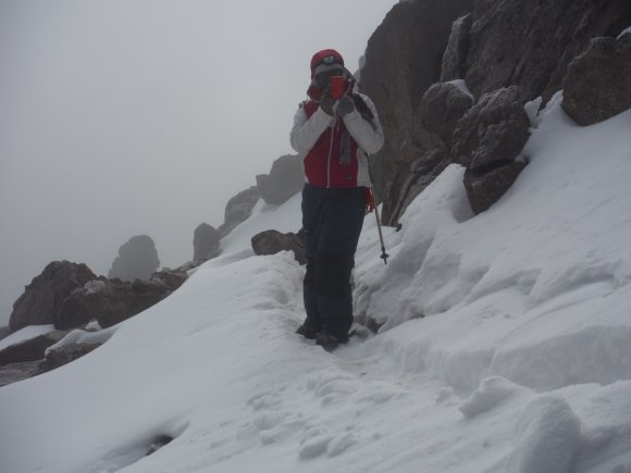 Cruising Over Equatorial Snow