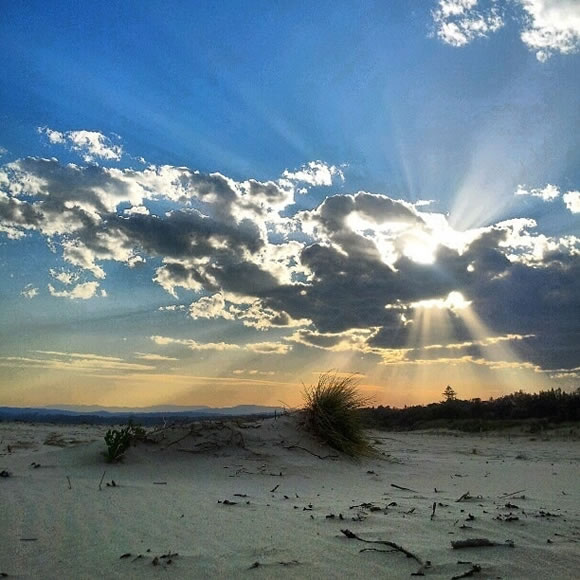Sunset At Merimbula Beach
