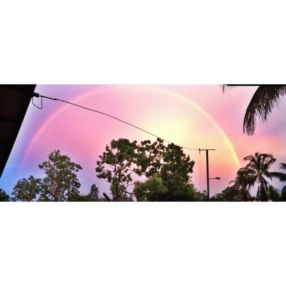 A Sunset Rainbow- Nt Style