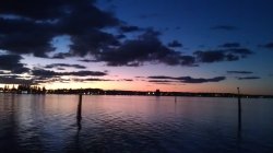 Sun Set Over Harbour