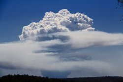 Smoke Cloud From Greenbuhes Fire