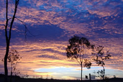 Sunset At Springsure, Qld