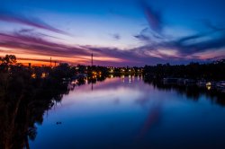 Life On Murray At Dusk