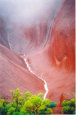 Mighty Uluru After The Rains