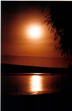 Moonlight Over Lake Leak