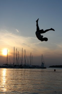 Scissor-kick On Sunset