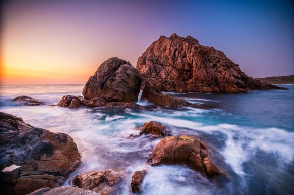 The Sugarloaf Rock By Sunset