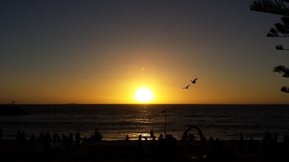 Sunset At Cottesloe Beach