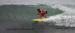 Bianca Surfing Barrel