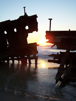 Sunrise Through The Maheno