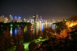 Brisbane City At Night