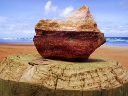 Lump Of Coloured Sand