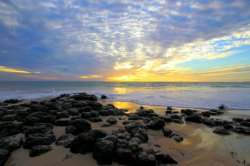 Sunset At Bunbury Beach Wa