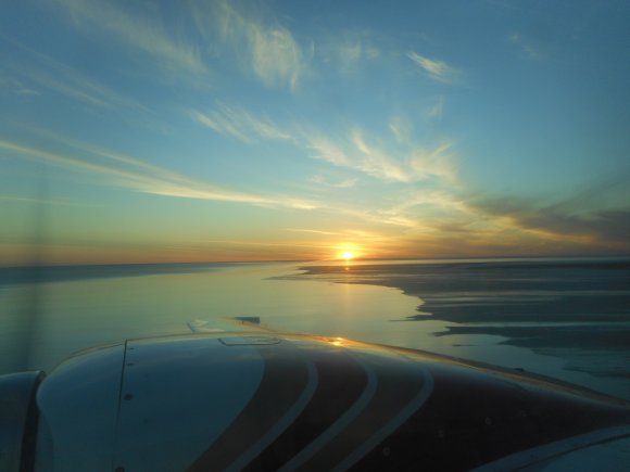 Sunset over Lake Eyre - Australia