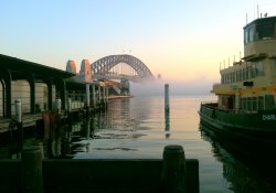 Mystery Hovering Over The Harbour