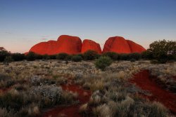 Sunset At Kata Tjuta
