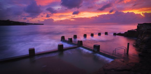 Dawn Over The Baths