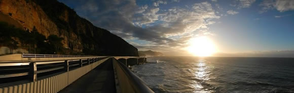 Sunrise Over Seacliff