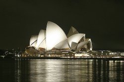 Sydney Opera House By Night