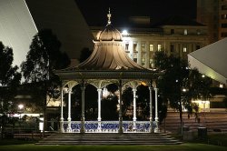 Gazebo At Night