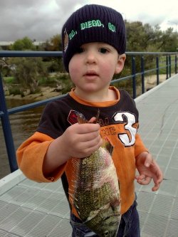 My 3 Year Olds Son First Fishing Trip