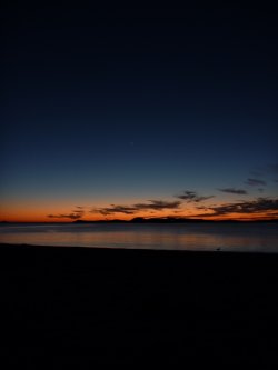 Penguin Island Sunset
