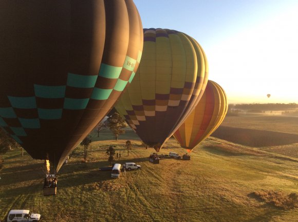 Hot Air Balloon Ride Over The Hunter Valley