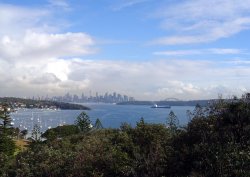 Looking Back To Sydney From The Gap