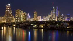 Gold Coast At Night