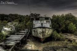 Abandoned Old Boat.