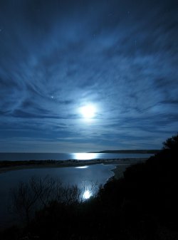 Moonrise Over Antechamber Bay